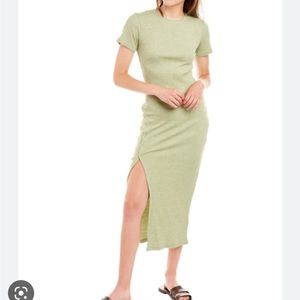 The Fifth Label Malta Maxi Dress Sage Green